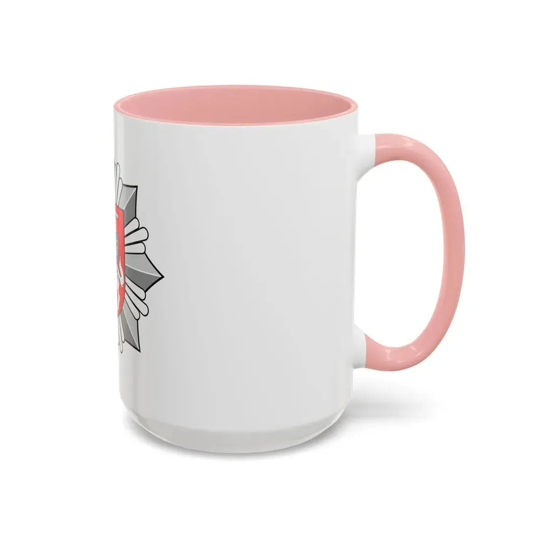 Logo of the Police of Lithuania - Accent Coffee Mug - Go Mug Yourself