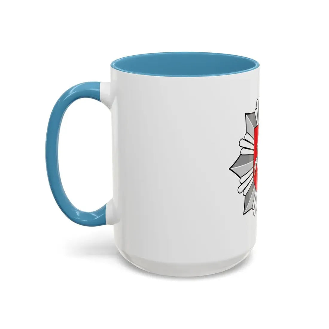 Logo of the Police of Lithuania - Accent Coffee Mug - Go Mug Yourself
