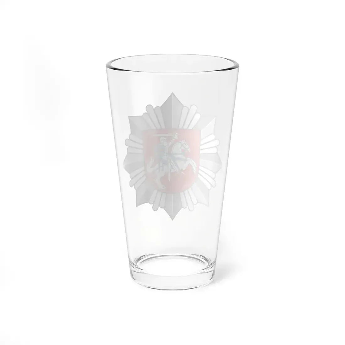 Logo of the Police of Lithuania - Pint Glass 16oz - Go Mug Yourself