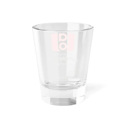 Logo UAO (Colombia) (Coat of Arms) Shot Glass 1.5oz - Go Mug Yourself