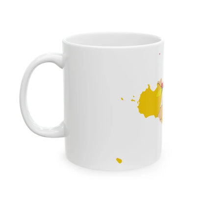 Logo Wikipedia 10 - Sicilia 6 (Italy) White Coffee Mug - Go Mug Yourself