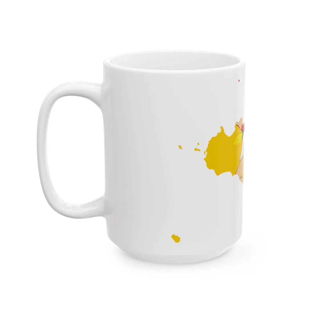 Logo Wikipedia 10 - Sicilia 6 (Italy) White Coffee Mug - Go Mug Yourself