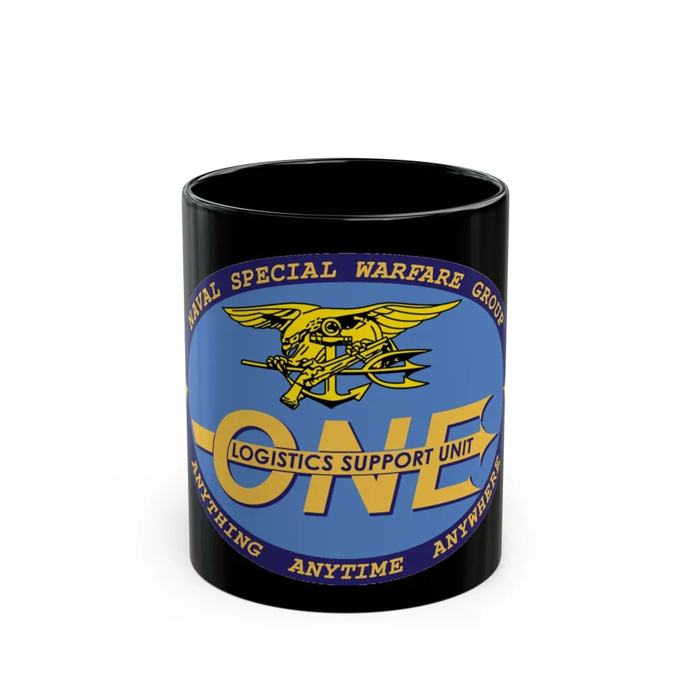 LOGSU One (U.S. Navy) Black Coffee Mug-11oz-Go Mug Yourself