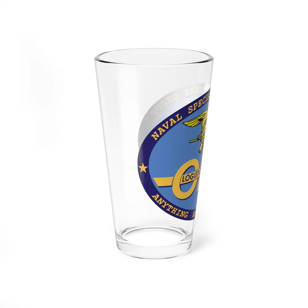 LOGSU One (U.S. Navy) Pint Glass 16oz-Go Mug Yourself