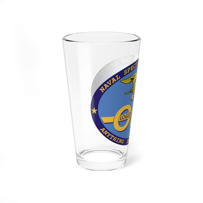 LOGSU One (U.S. Navy) Pint Glass 16oz-Go Mug Yourself