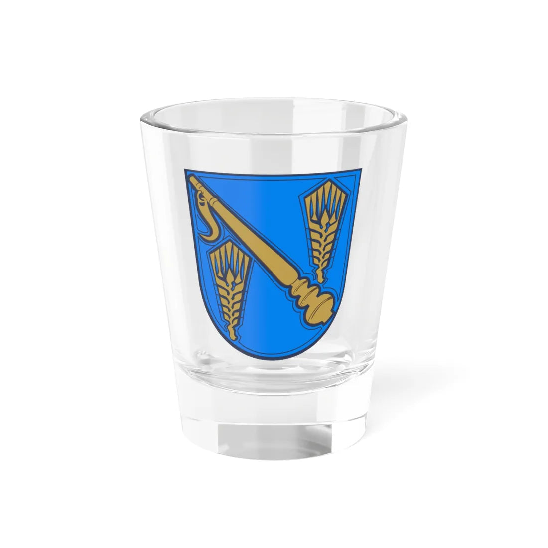 Loimaa.vaakuna.1952 (Finland) (Coat of Arms) Shot Glass 1.5oz 1.5oz - Go Mug Yourself