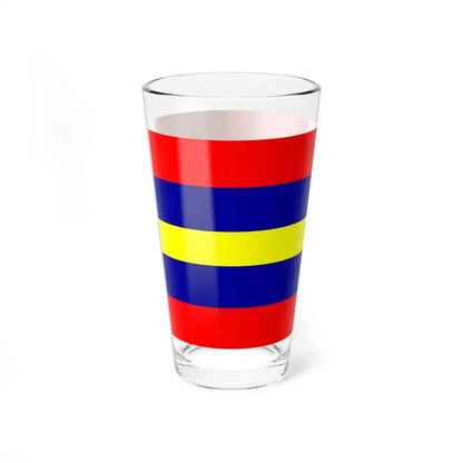 Loja Flag (Ecuador) Pint Glass 16oz - Go Mug Yourself