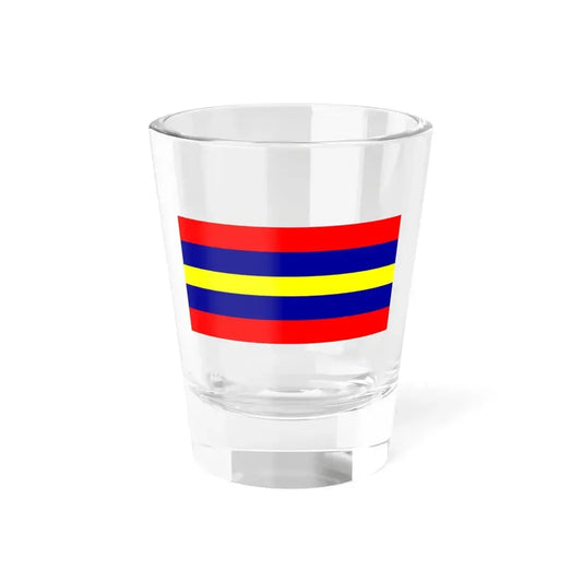 Loja Flag (Ecuador) Shot Glass 1.5oz 1.5oz - Go Mug Yourself