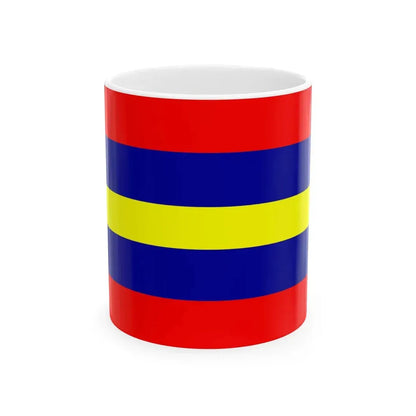 Loja Flag (Ecuador) White Coffee Mug 11oz - Go Mug Yourself