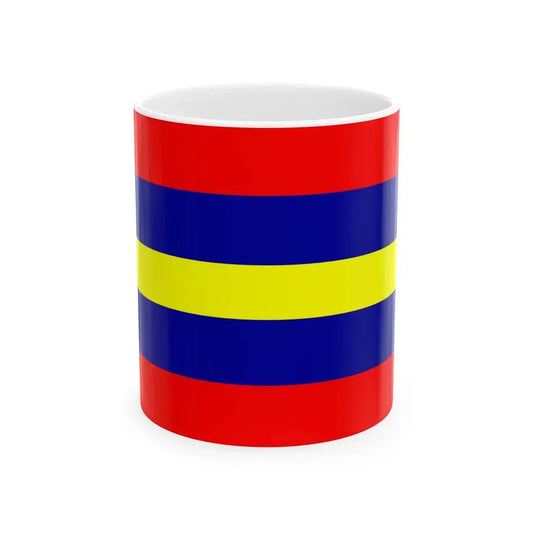 Loja Flag (Ecuador) White Coffee Mug 11oz - Go Mug Yourself