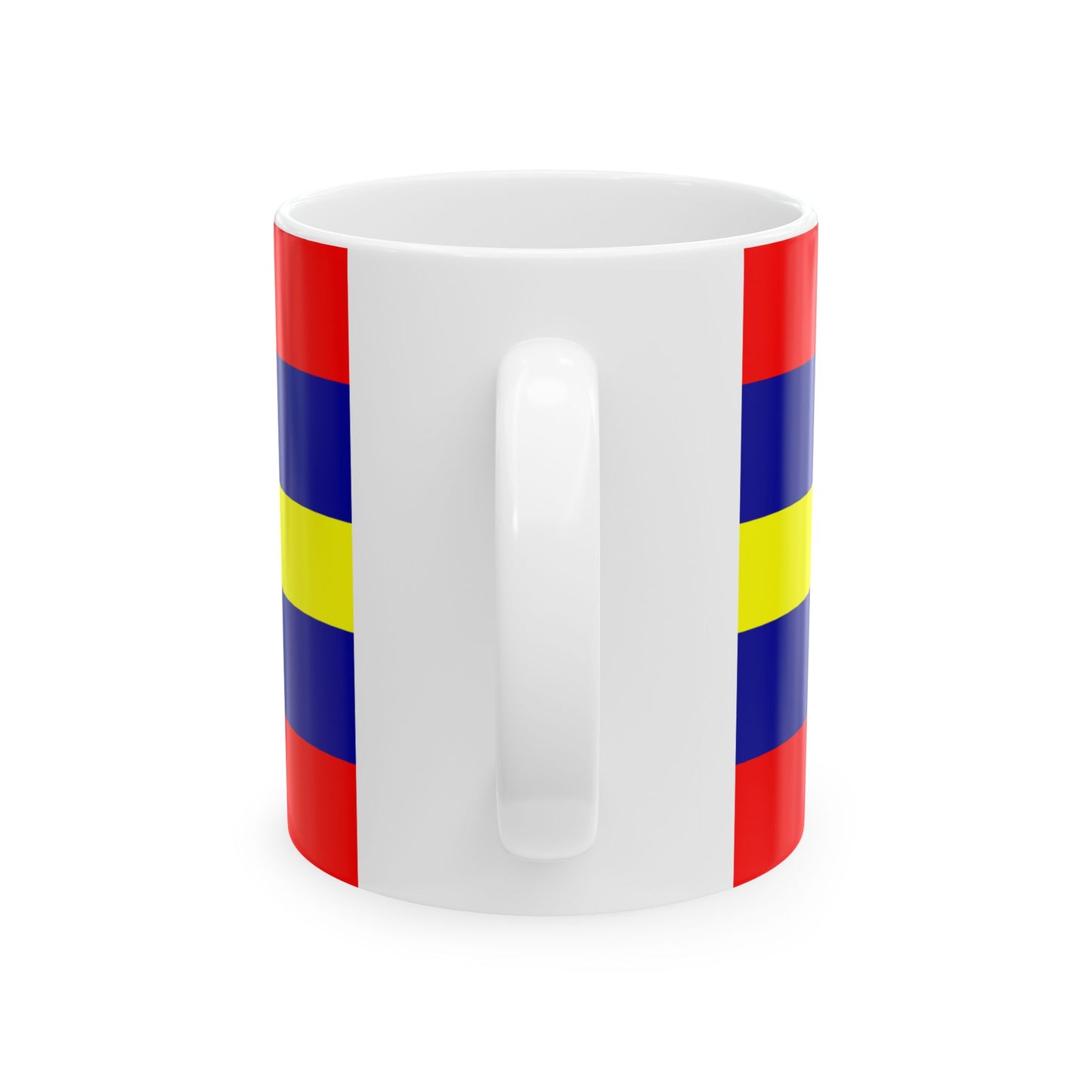 Loja Flag (Ecuador) White Coffee Mug-Go Mug Yourself