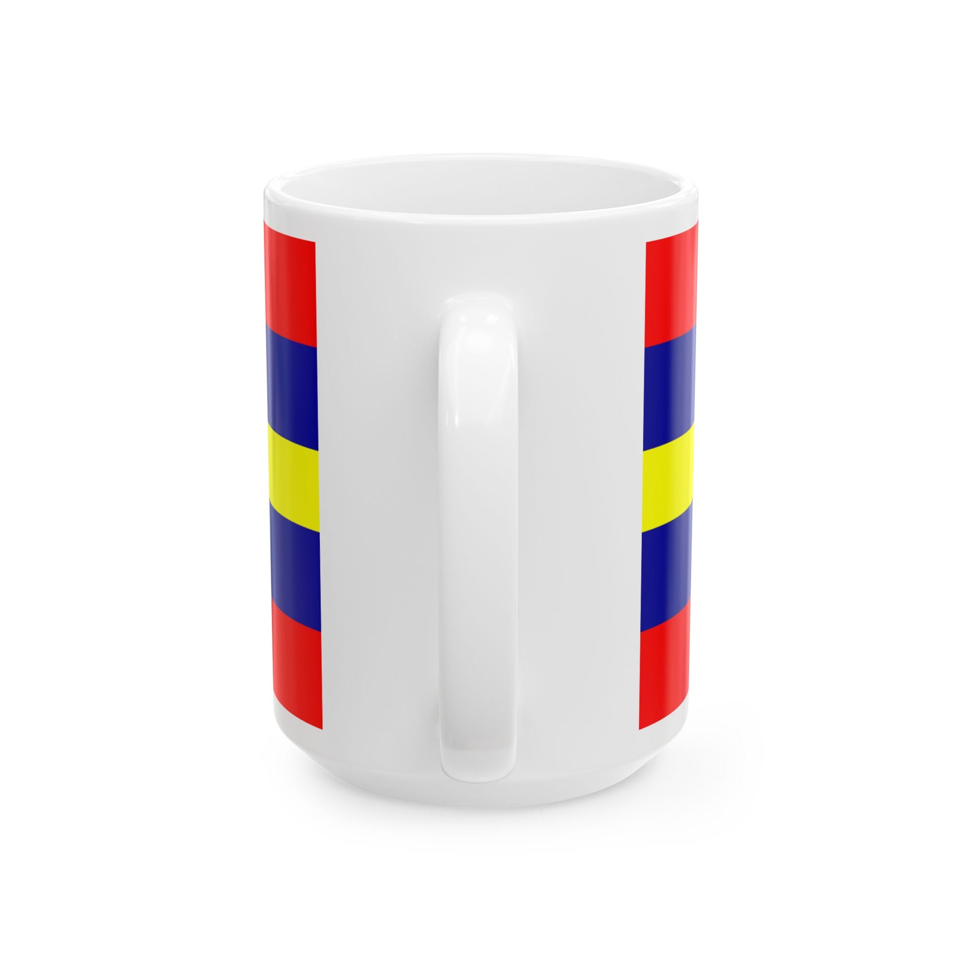 Loja Flag (Ecuador) White Coffee Mug-Go Mug Yourself