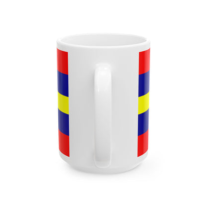 Loja Flag (Ecuador) White Coffee Mug-Go Mug Yourself