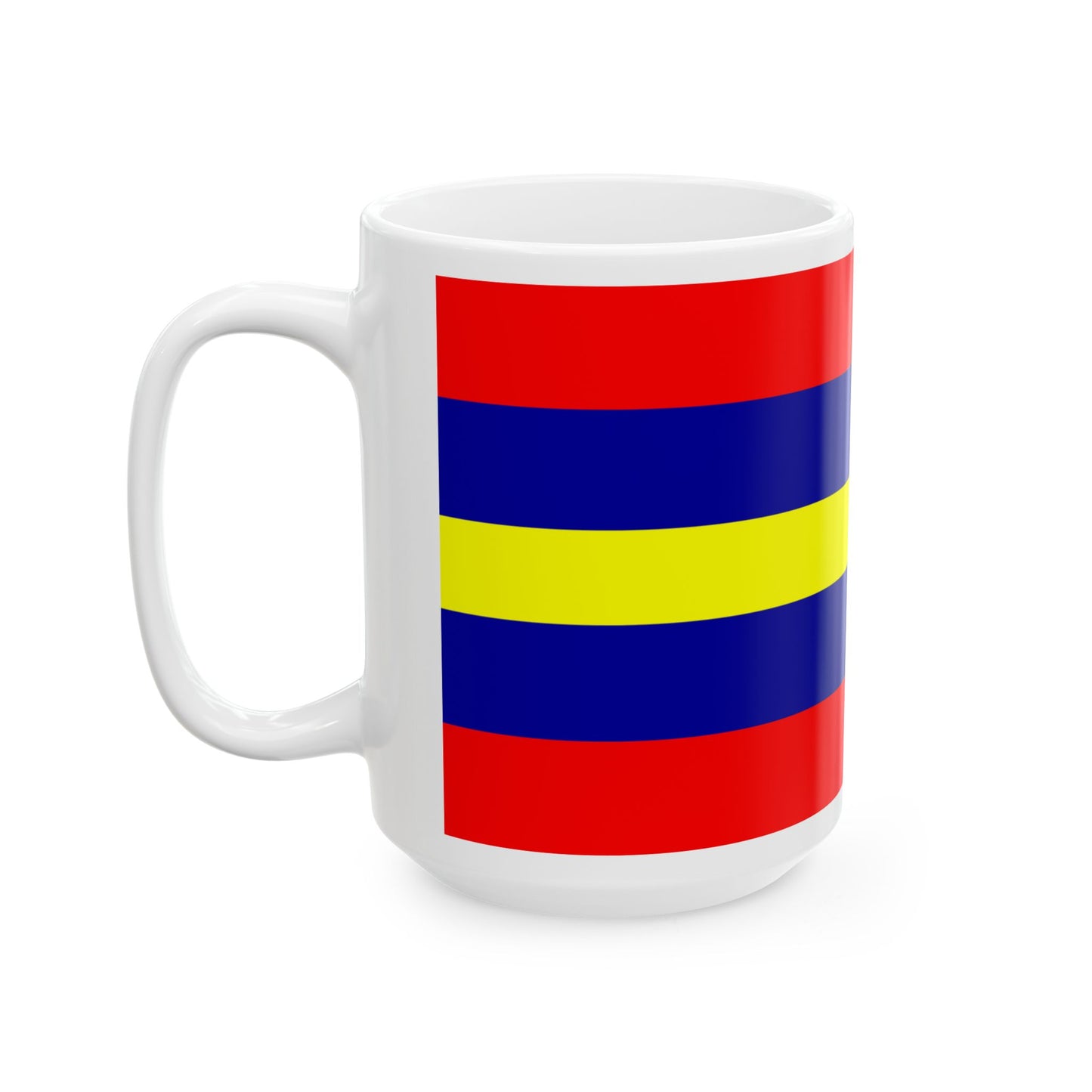 Loja Flag (Ecuador) White Coffee Mug-Go Mug Yourself