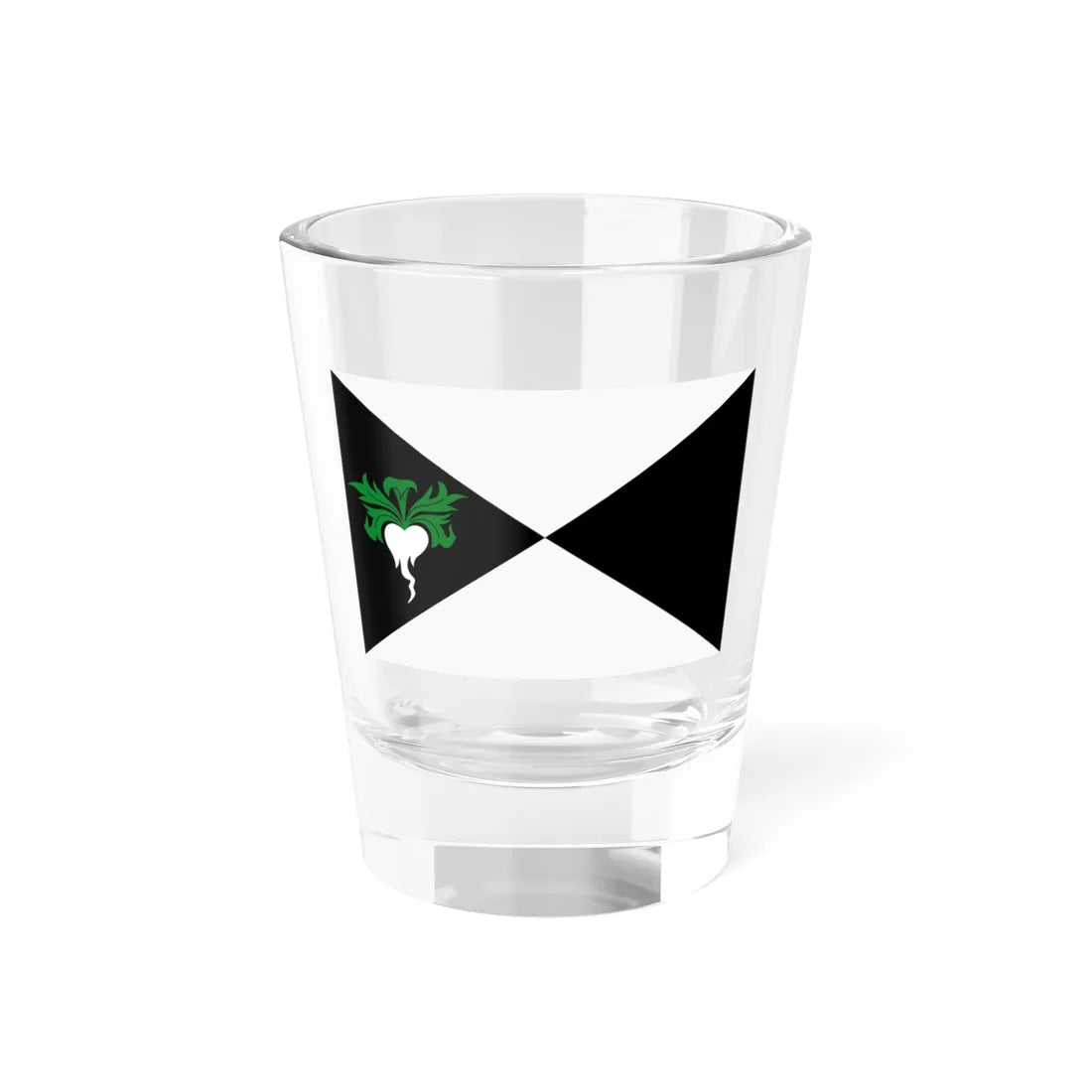 Lokeren vlag (Belgium) Shot Glass 1.5oz 1.5oz - Go Mug Yourself