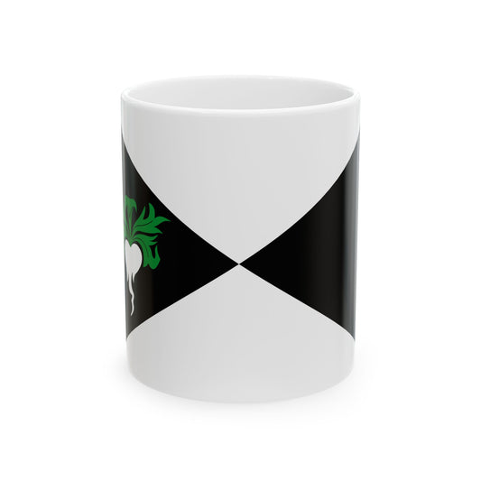 Lokeren vlag (Belgium) White Coffee Mug-11oz-Go Mug Yourself