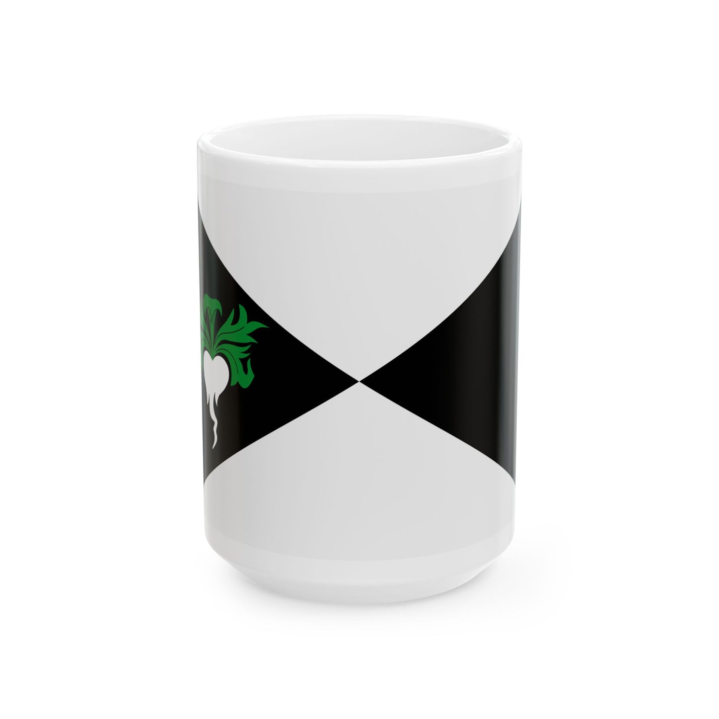 Lokeren vlag (Belgium) White Coffee Mug-15oz-Go Mug Yourself
