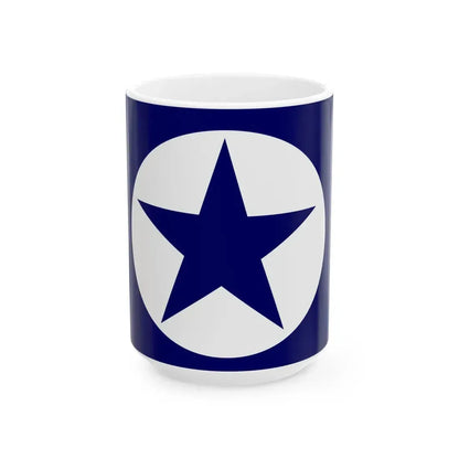Loksatta party flag (India) White Coffee Mug 15oz - Go Mug Yourself