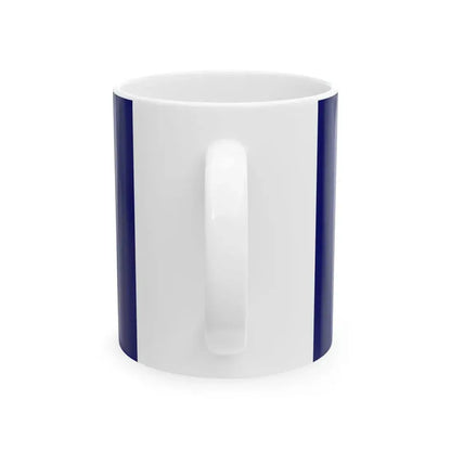 Loksatta party flag (India) White Coffee Mug - Go Mug Yourself