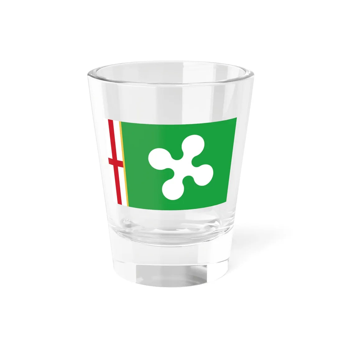 Lombardy Flag Proposal 2015 (Italy) Shot Glass 1.5oz 1.5oz - Go Mug Yourself