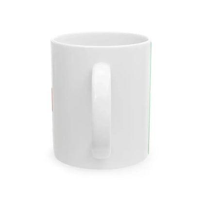 Lombardy Flag Proposal - Project 6 (Italy) White Coffee Mug - Go Mug Yourself