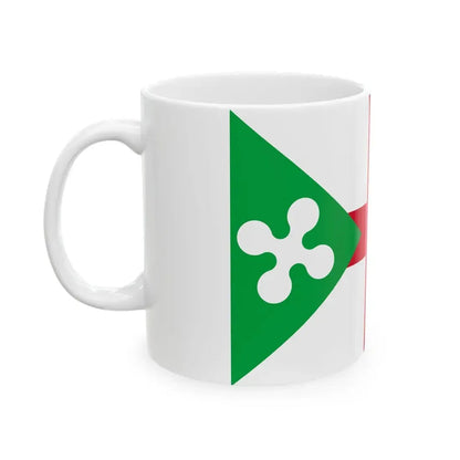 Lombardy Flag Proposal - Project 6 (Italy) White Coffee Mug - Go Mug Yourself
