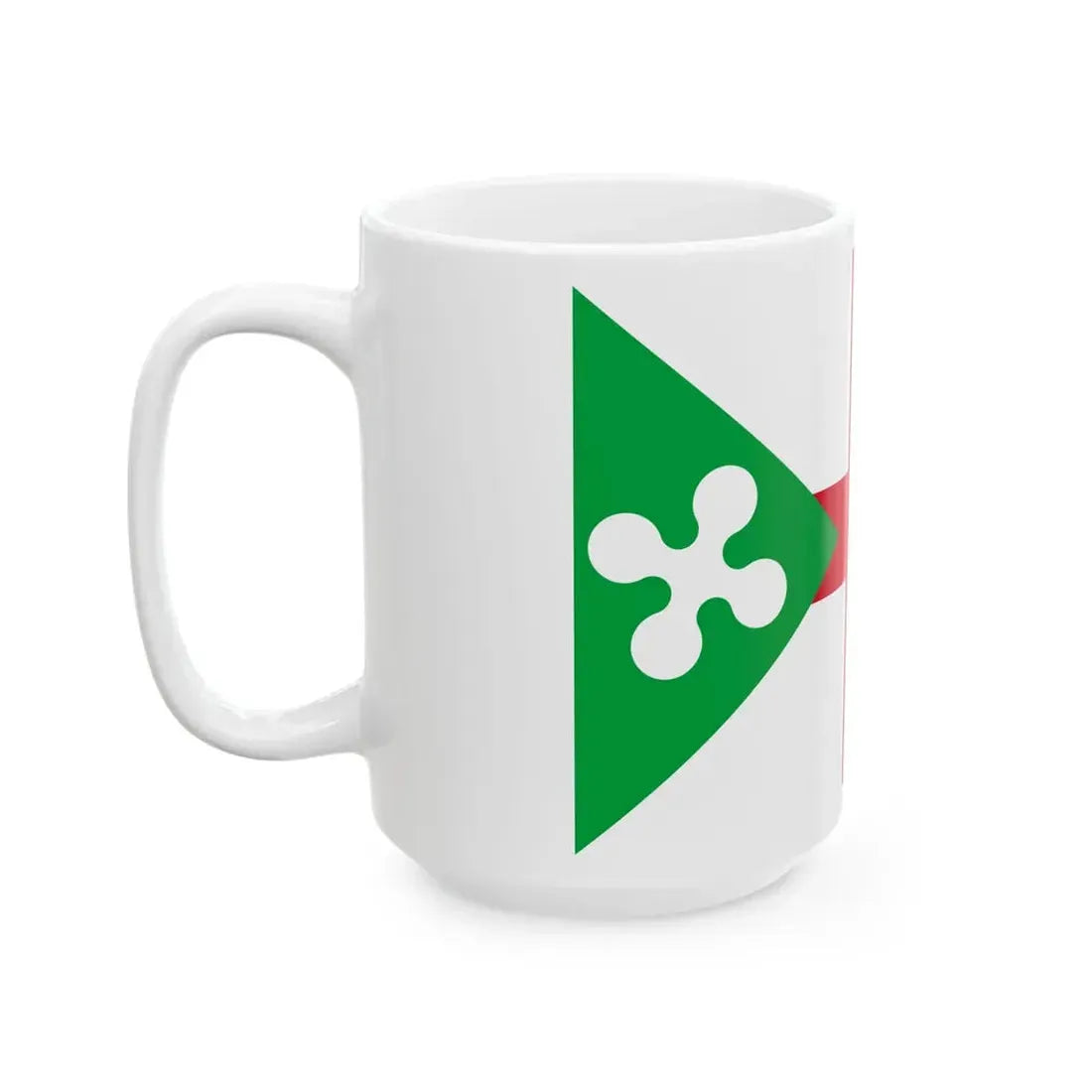 Lombardy Flag Proposal - Project 6 (Italy) White Coffee Mug - Go Mug Yourself