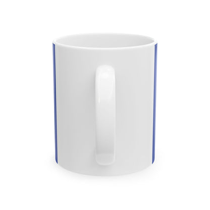 Lommel vlag (Belgium) White Coffee Mug-Go Mug Yourself