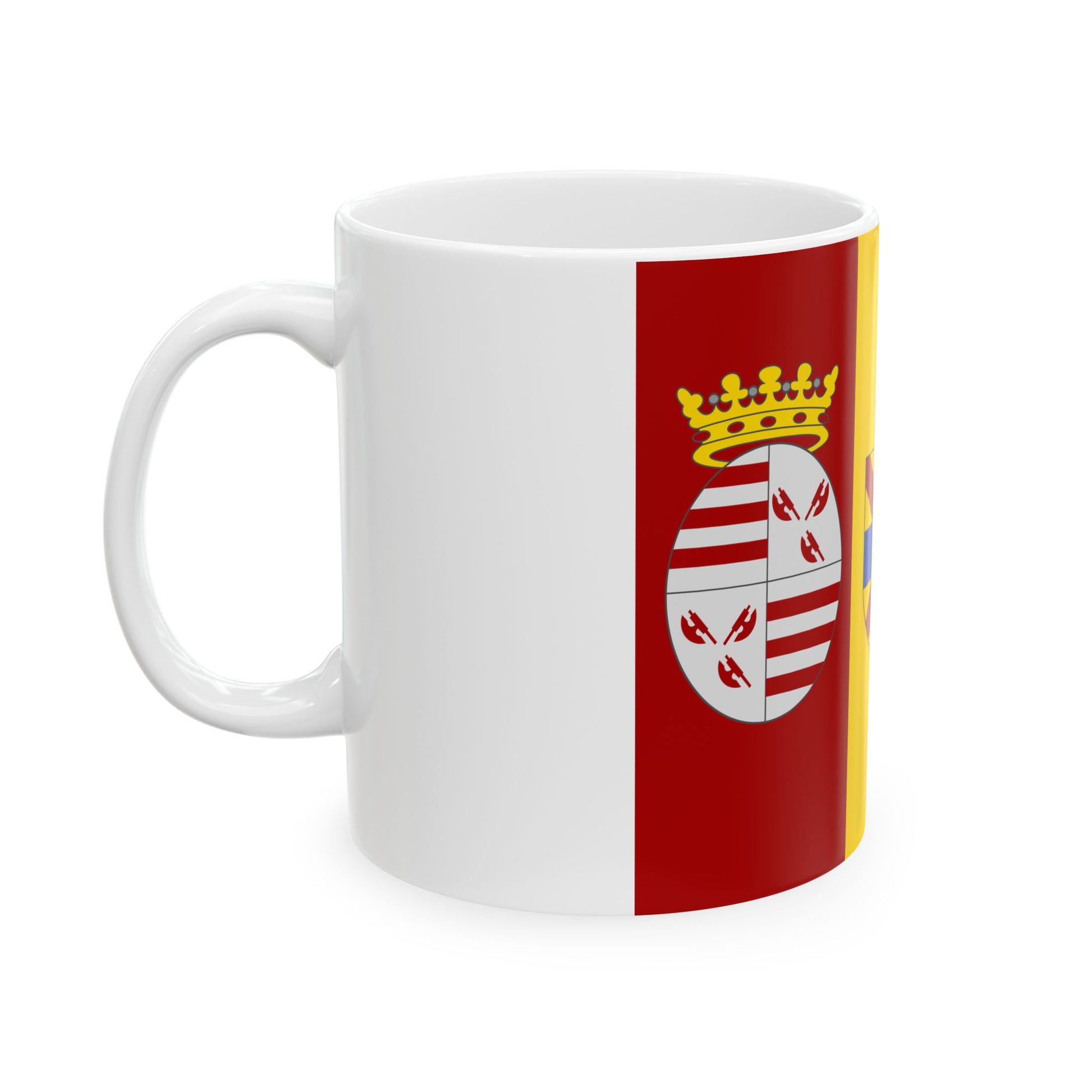 Londerzeel vlag (Belgium) White Coffee Mug-Go Mug Yourself