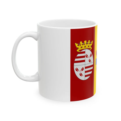 Londerzeel vlag (Belgium) White Coffee Mug-Go Mug Yourself