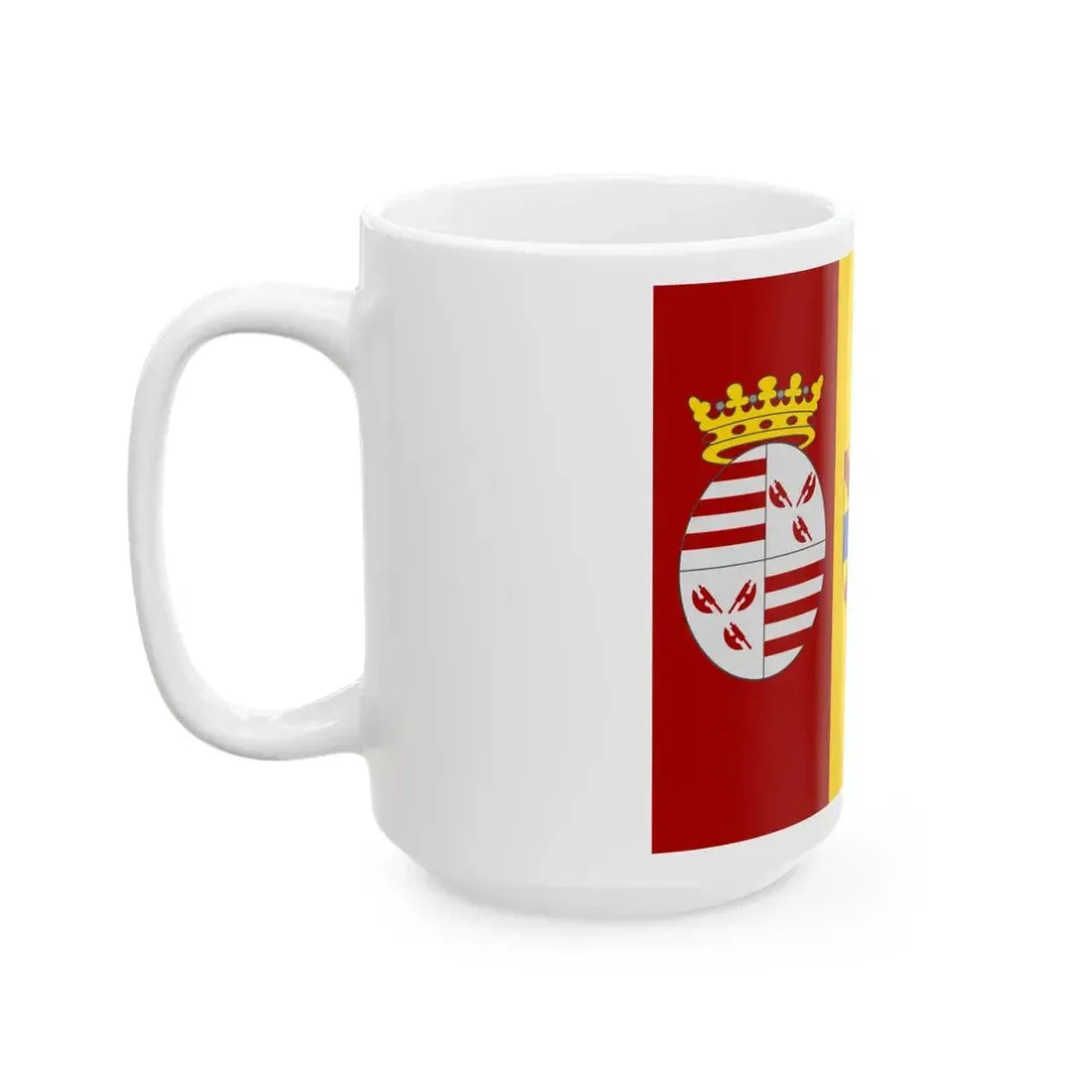 Londerzeel vlag (Belgium) White Coffee Mug - Go Mug Yourself