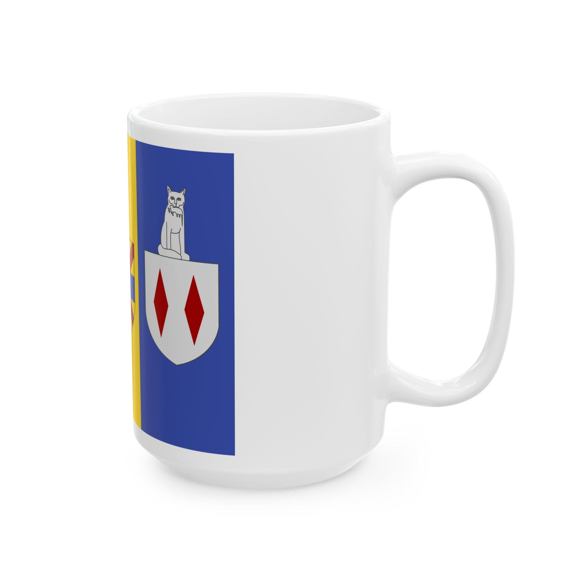 Londerzeel vlag (Belgium) White Coffee Mug-Go Mug Yourself