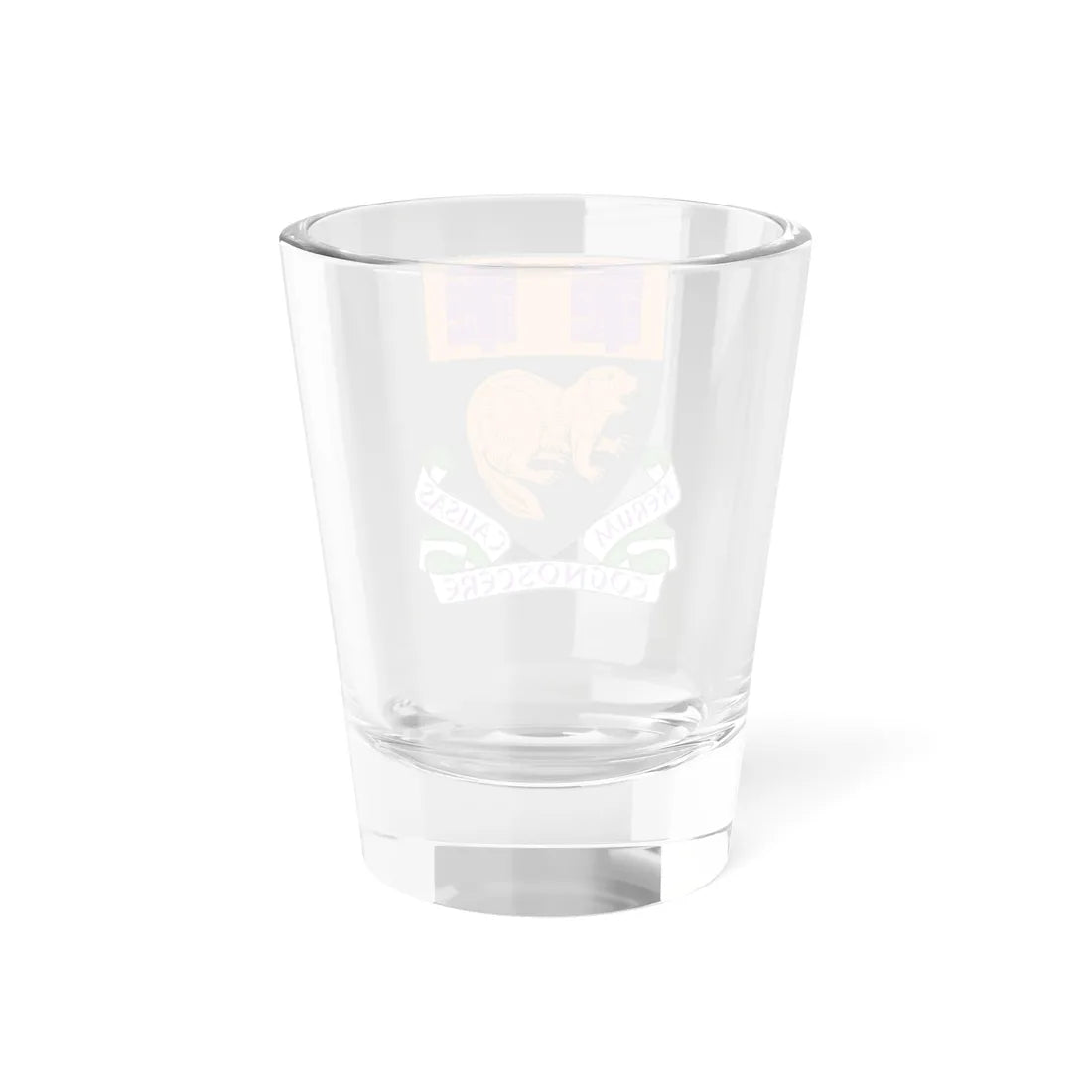 London School of Economics Coat of Arms (United Kingdom) (Coat of Arms) Shot Glass 1.5oz - Go Mug Yourself