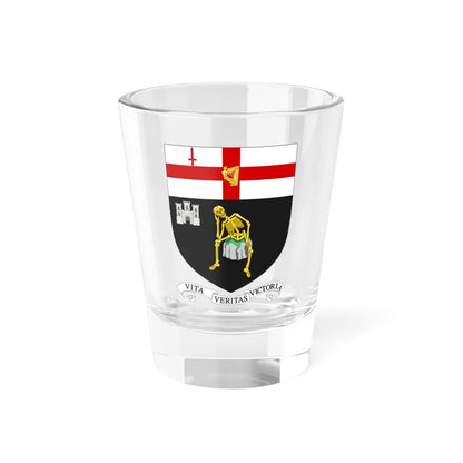 Londonderry COA (United Kingdom) (Coat of Arms) Shot Glass 1.5oz 1.5oz - Go Mug Yourself