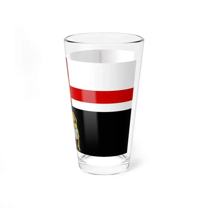 Londonderry flag (Ireland) Pint Glass 16oz - Go Mug Yourself