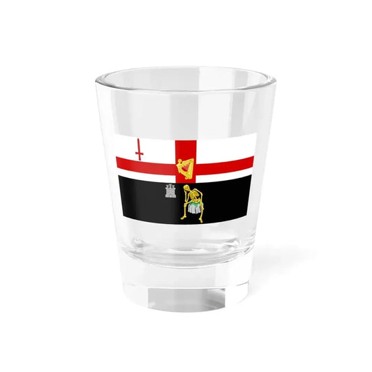 Londonderry flag (Ireland) Shot Glass 1.5oz 1.5oz - Go Mug Yourself