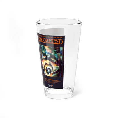 LONG WEEKEND (VHS COVER) Pint Glass 16oz-Go Mug Yourself