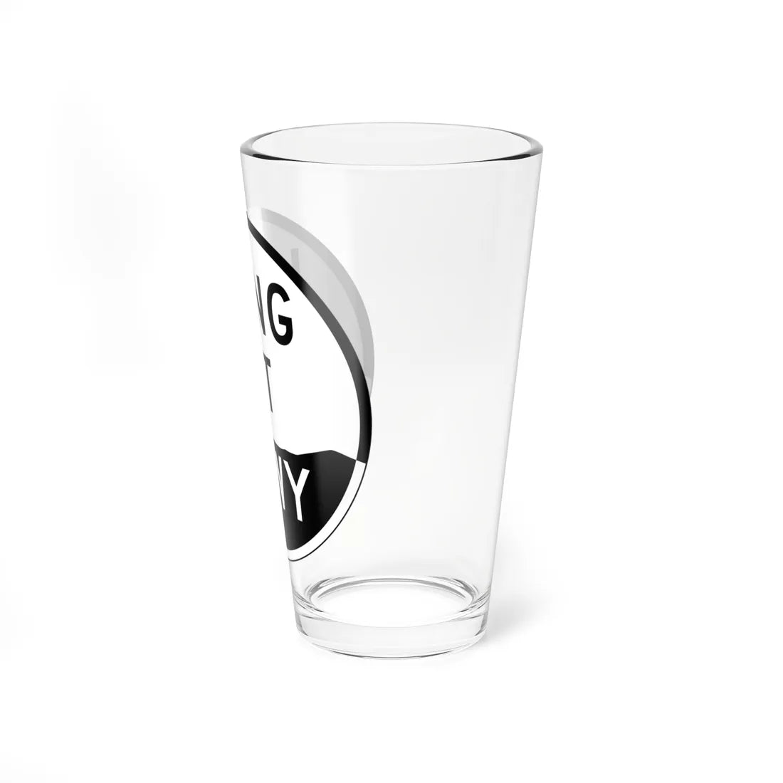 LongMtPkwy (New York) (Road Sign) Pint Glss 16oz - Go Mug Yourself