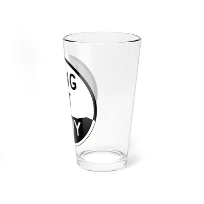 LongMtPkwy (New York) (Road Sign) Pint Glss 16oz - Go Mug Yourself