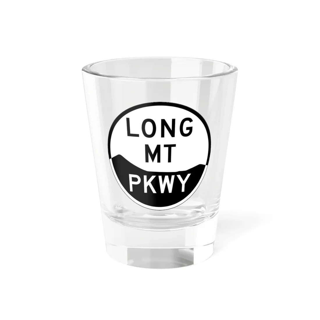 LongMtPkwy (New York) (Road Sign) Shot Glass 1.5oz 1.5oz - Go Mug Yourself