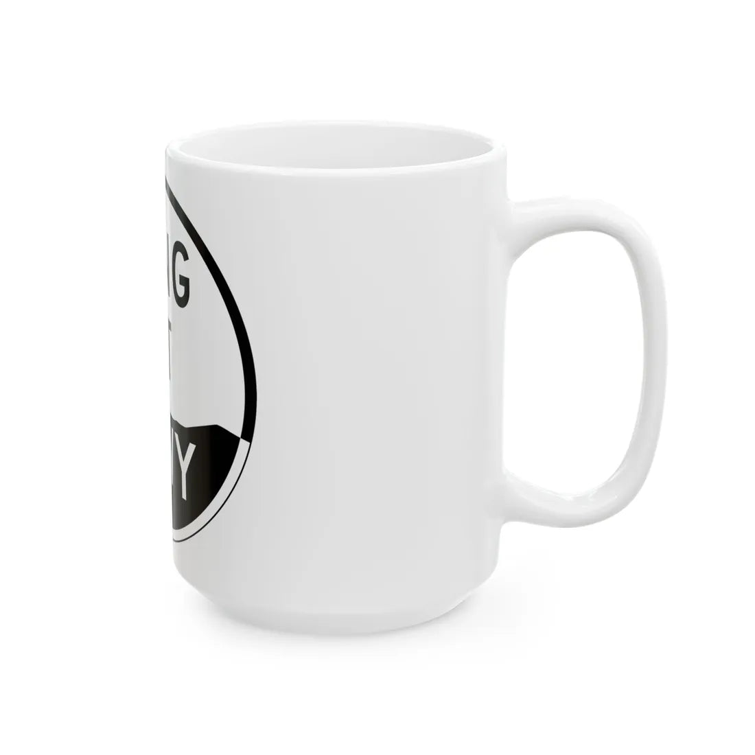 LongMtPkwy (New York) (Road Sign) White Coffee Mug - Go Mug Yourself