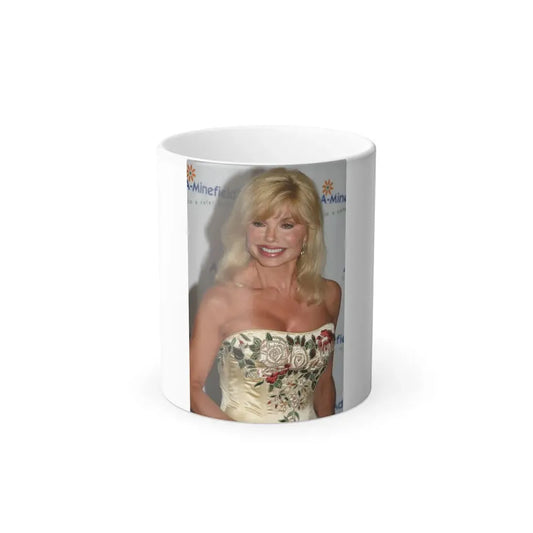 Loni Anderson #01 (Vintage Female Icon) Color Changing Coffee Mug 11oz - Go Mug Yourself
