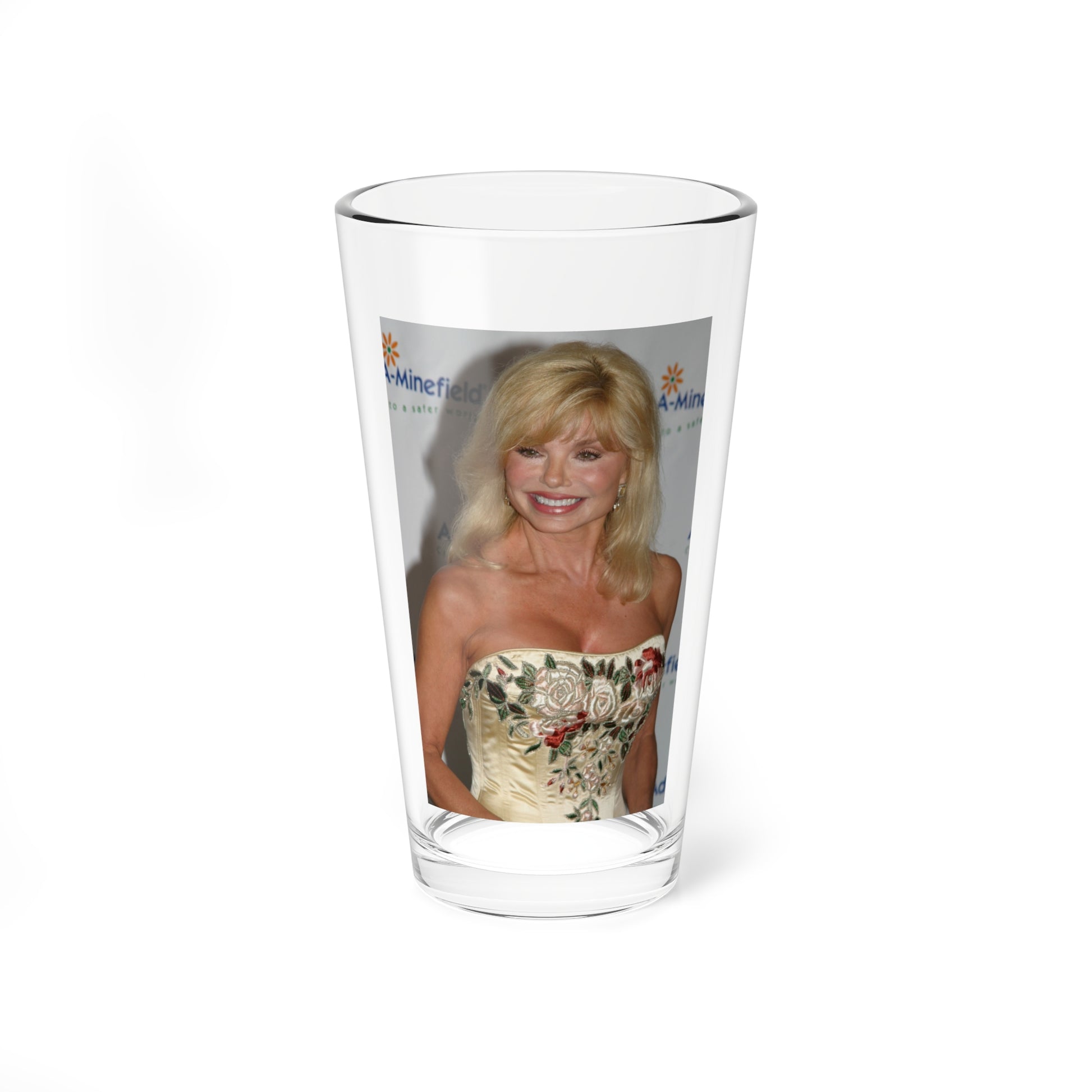 Loni Anderson #01 (Vintage Female Icon) Pint Glass 16oz-16oz-Go Mug Yourself