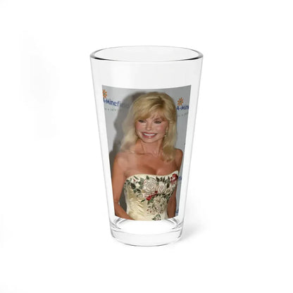 Loni Anderson #01 (Vintage Female Icon) Pint Glass 16oz 16oz - Go Mug Yourself