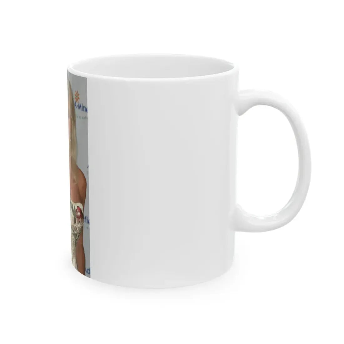 Loni Anderson #01 (Vintage Female Icon) White Coffee Mug - Go Mug Yourself