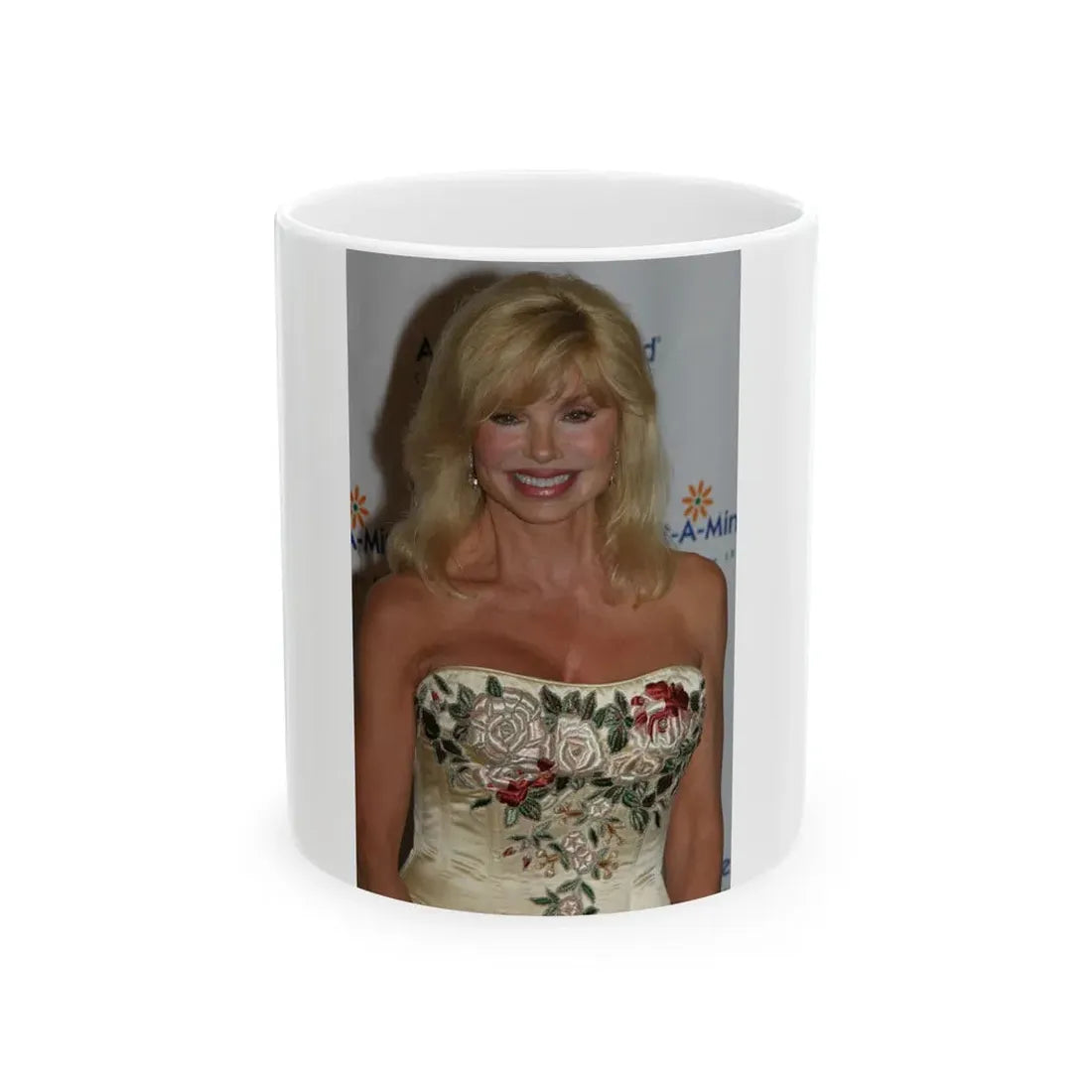 Loni Anderson #02 (Vintage Female Icon) White Coffee Mug 11oz - Go Mug Yourself
