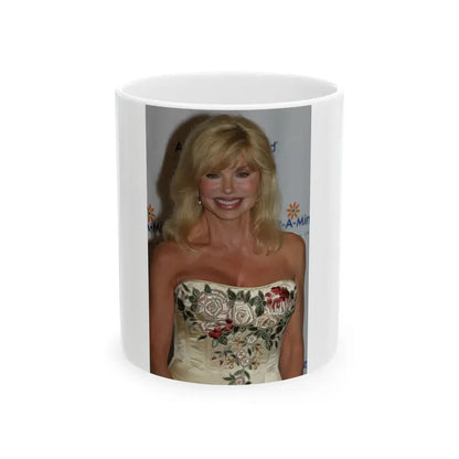 Loni Anderson #02 (Vintage Female Icon) White Coffee Mug 11oz - Go Mug Yourself