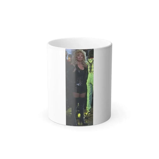 Loni Anderson #09 (Vintage Female Icon) Color Changing Coffee Mug 11oz - Go Mug Yourself