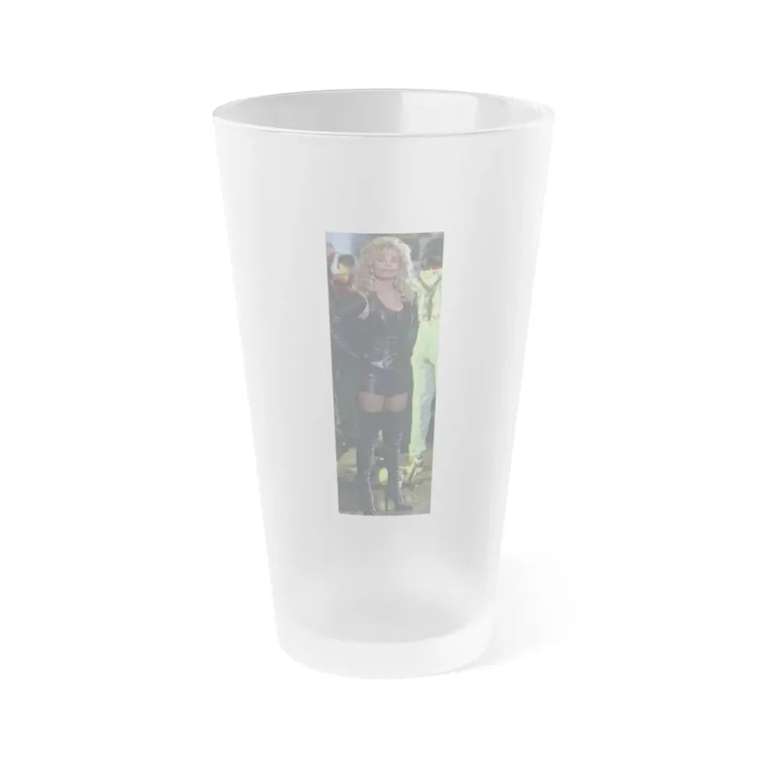 Loni Anderson #09 (Vintage Female Icon) Frosted Pint Glass 16oz 16oz Frosted - Go Mug Yourself