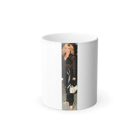 Loni Anderson #13 (Vintage Female Icon) Color Changing Coffee Mug 11oz - Go Mug Yourself